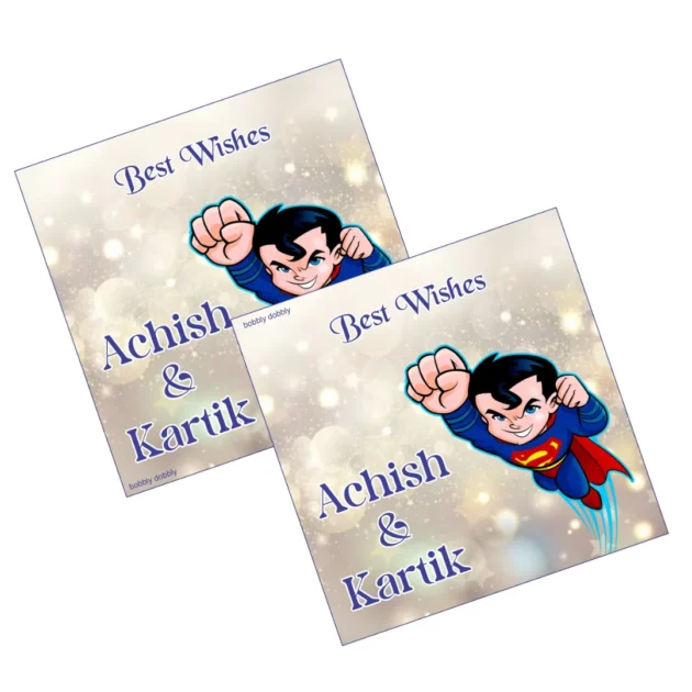 Gift Tag Superman