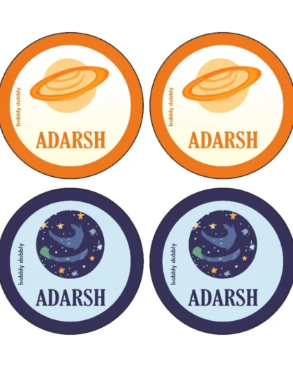 Round Labels Space