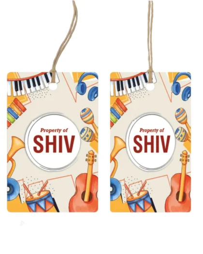 Bag tags Guitar